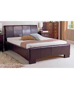 King Size Bed with Cushion Top Mattress