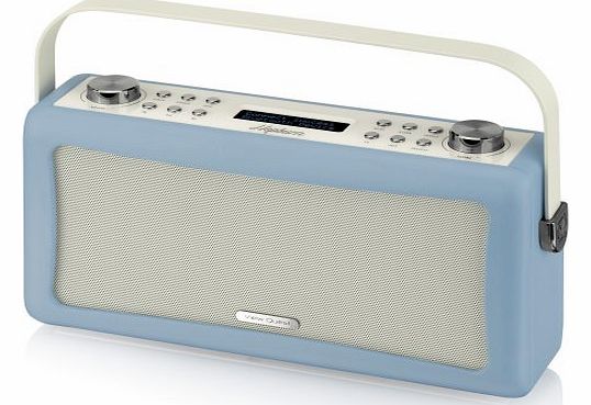 View Quest Hepburn Bluetooth Audio System with DAB  Radio - Blue