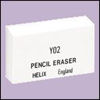20 Helix Medium Pencil Erasers