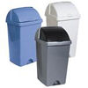 Viking 24 litre roll top waste bin in blue