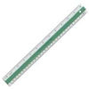 Viking 30cm Super Ruler With Rubber Grip