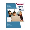 Viking 38x99mm Laser Labels (14/Sheet) - White