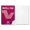 Viking A4 Covered Refill Pad Feint Ruled - 160 Sheets
