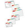 Viking at Home Concord Multicoloured A-Z Guide Cards 5 X 3