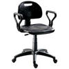 Durable Polyurethane Operators Chair Black