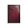 Lux Lockable Glazed Letterboard-1000 x 750mm