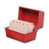 Viking Card Index System - 6 inch X 4 inch - Red