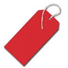 Viking Coloured Strung Tags-Red