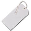 Viking Coloured Strung Tags-White