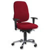 Viking Ergonomic Operators Chair - Burgundy