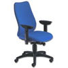 Viking Executive Chair with arms - blue