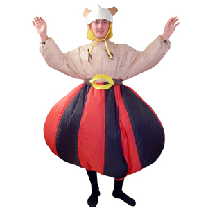 Viking Inflatable Fancy Dress Costume