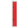 Viking Link 2 Door Locker-Grey With Red Doors