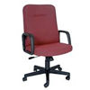 Viking Managers Medium-Back Air Support Chair-Burgundy