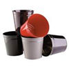 Metal Waste Bins-Red