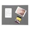 Viking Plastic Frame Notice Board-Grey 36 inch