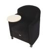 Viking Reception Tub Armchair - Black