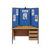 Single Deck Display Unit-Blue