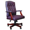 Viking The Admiral Button Back Armchair Burgandy
