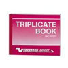 Viking Triplicate Plain Ruled Book 4 inch X 5