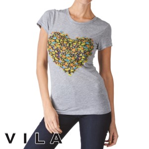 Vila T-Shirts - Vila Springs T-Shirt - Light