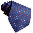 Villa Bolgheri Polkadots Woven Silk Tie