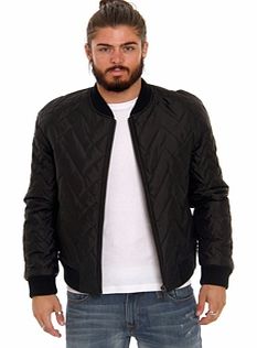 Villain Joseph Quilted Bomber Jacket