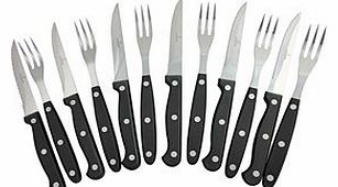 12 piece Knife & Fork set