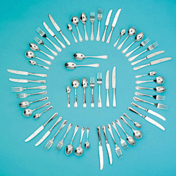 Bead 58 piece cutlery set