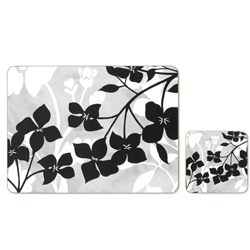 Floral coasters - set of 4