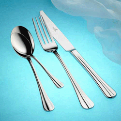 Lustre 44 piece cutlery canteen