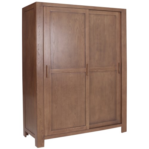 Vineyard Oak Large Sliding Door Wardrobe