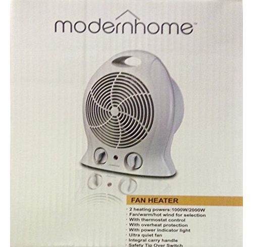 Vinsani 2000W 2KW ELECTRIC PORTABLE FAN HEATER HOT 