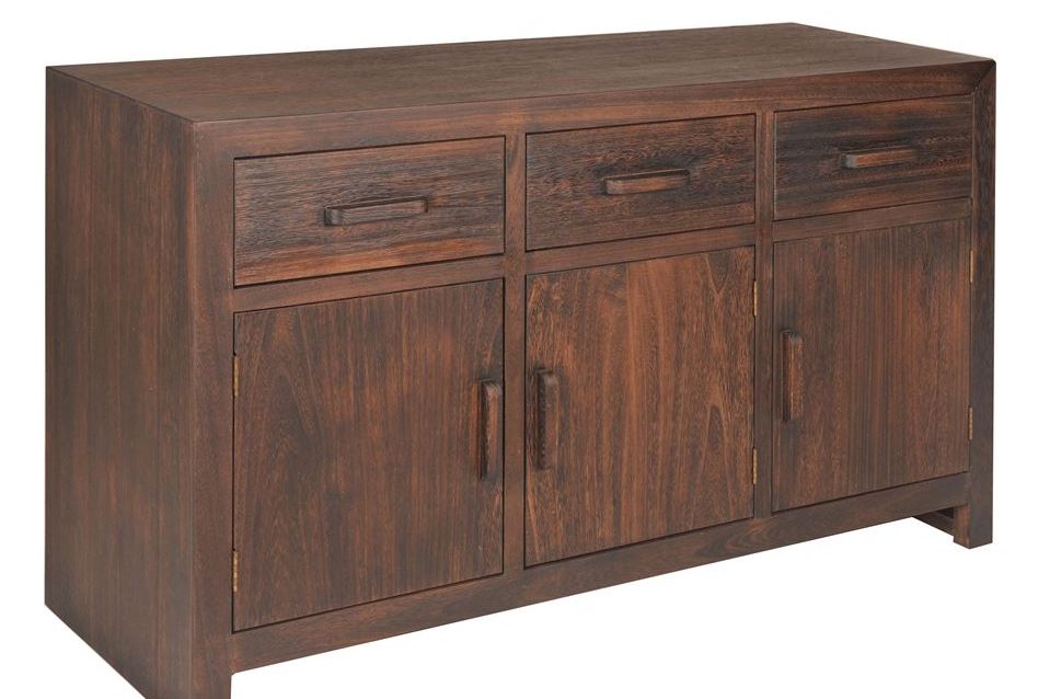 3 door, 3 drawer sideboard