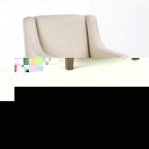 vintage Chair - Kenton Slub Slate - Dark leg stain