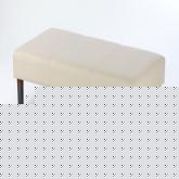 Footstool - Harlequin Fern Brown - Light leg stain