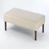 vintage Footstool - Linwood Madura Mulberry - Dark leg stain