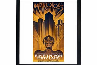 Vintage Movie Posters Metropolis framed print