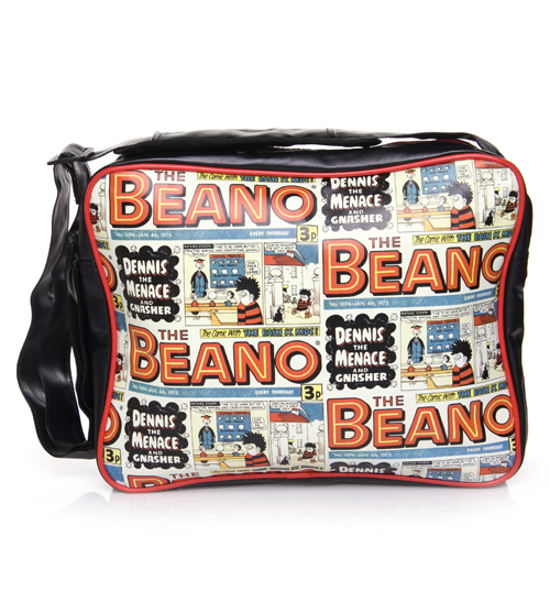 Vintage Print Beano Messenger Bag