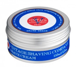 Vintage Shaving Company Mod Shave Cream 150ml
