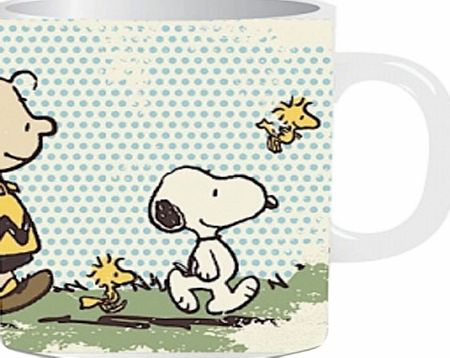 Vintage Style Snoopy Mug