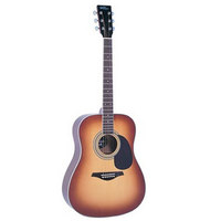 V400 Solid Top Acoustic Guitar Sunburst