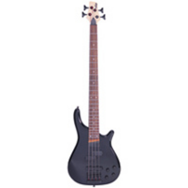 Vintage V800 Bass Guitar Black