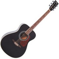 Vintage VE300 Electro Acoustic Guitar Black