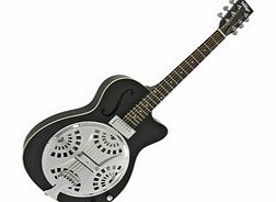 Vintage VRC800BK Resonator Guitar