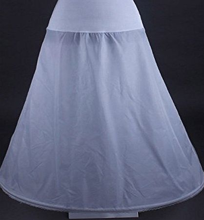 Vintage Wears WHITE BRIDAL WEDDING DRESS PROM HOOP HOOPLESS PETTICOAT MERMAID FISHTAIL UNDERSKIRT CRINOLINE FANCY SLIP SKIRT (SMALL-EXTRA LARGE) (LARGE-XLARGE)