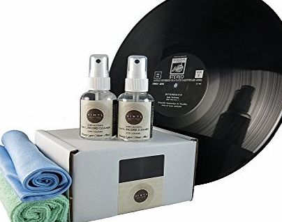Vinyl Revival 2 x 50ml - 2 Step (Alcohol Free) Professional Vinyl Record Cleaner
