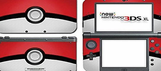 Vinyl Skin Designs Pokemon Pokeball Pikachu Special Edition Video Game Vinyl Decal Skin Sticker Cover for the New Nintendo 3DS XL LL 2015 System Console by Vinyl Skin Designs