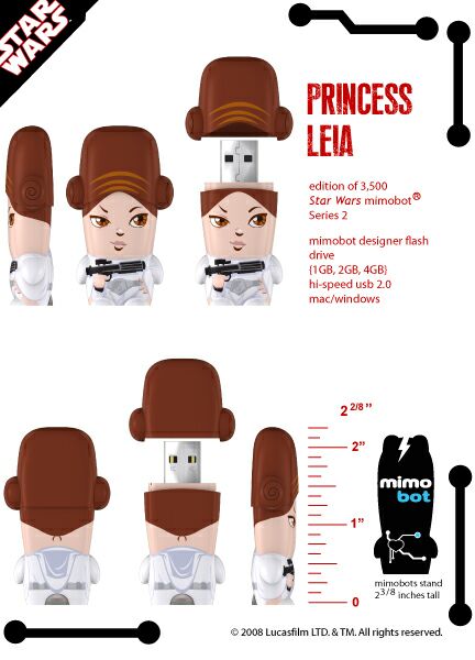 Vinyl Toys Mimobot Star Wars Series 2 - 1GB USB Flash Drive