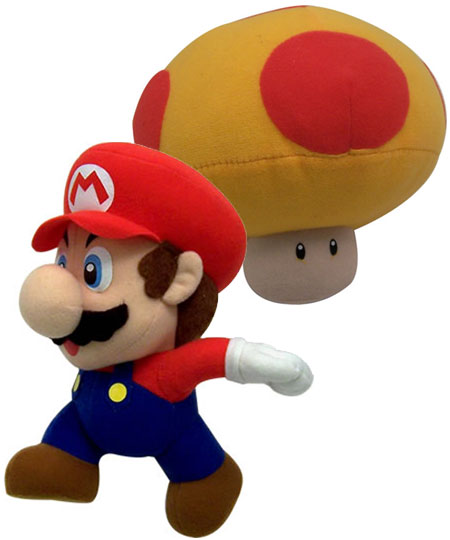 Vinyl Toys Nintendo Super Mario Bros - Mario and Mushroom